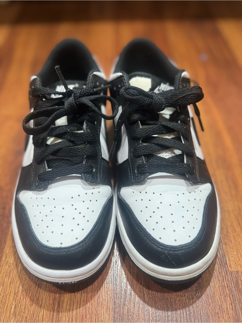 Nike Dunk Low Panda size 5Y black and white 
(CW1590-100)